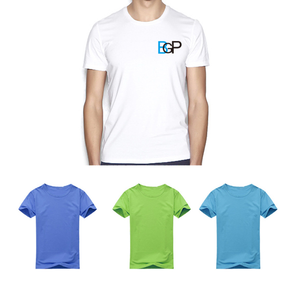 Promotional T Shirt Crew Neck Short Sleeves T-Shirt