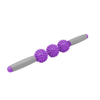 Multiple Function Three Massage Balls Roller Yoga Fascia Stick Body Relax Tool Muscle Point Spiky Ball