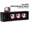 2OZ Mini Moscow Mule mugs