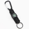 Carabiner Keychain, Paracord Compass Keychain Small Aluminum Clip D Ring for Camping, Hiking, Fishing