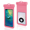 Universal Waterproof Phone Pouch, Waterproof Phone Case Compatible for Cellphone Up to 7.2", IPX8 Cellphone Dry Bag for Vacation