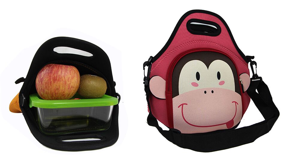 Stylish Children Neoprene Lunch Carry Shoulder Bag