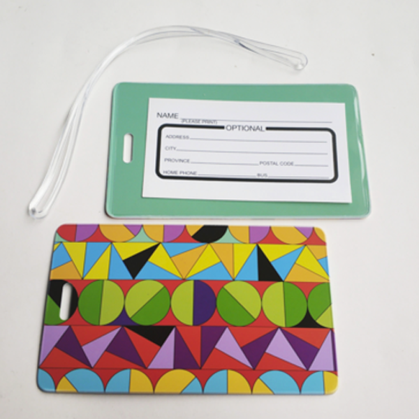Semi Rigid Vinyl Luggage Tags