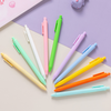 Retractable Gel Pens Candy Color Smooth Writing Ballpoint Pens