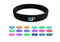 Custom Silk Screen Silicone Bracelet