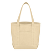 Reinforced Print Canvas Tote Bag
