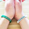 Debossed Silicone Bracelet