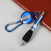 Carabiner Pens Keychain Retractable Badge Reel Ballpoint Pen Pull Clip Pen for Workers, Nurses, Teachers, Colleagues