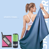 Microfiber Fast Dry Gym Towels for Exercise Fitness, Sports, Workout Bath Towels