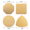 Heat Insulation Stainless Steel Gold Color Electroplate Coasters