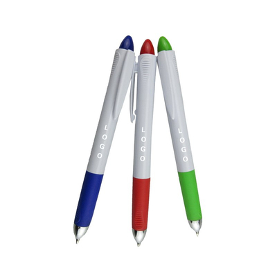 Imprinted Ballpoint Pen with Colored Grip