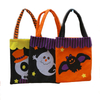 Halloween Felt Treat Bags Cute Halloween Pattern Totes Party Bags with Handles