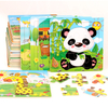 9 Pieces Wooden Puzzle