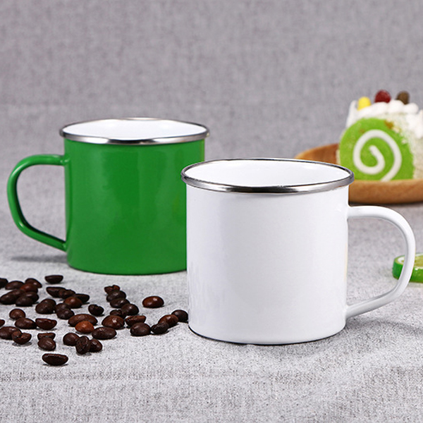 12oz Enamel Porcelain Customized Drinking Mug Cup