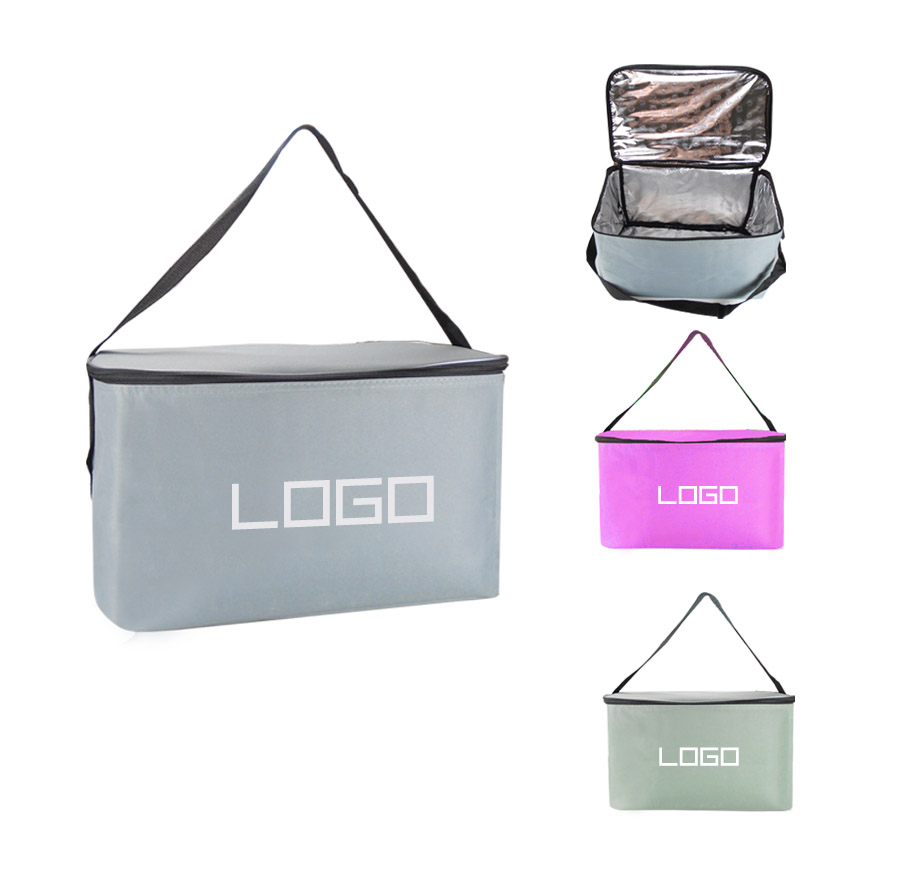 Promotional Logoed Custom Picnic Lunch Cooler Tote Bag