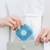 Mini 2 in 1 Hand Held Fan With Mirror