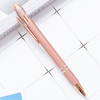 Ballpoint Pen with Stylus Tip 2 in-1 Stylus Pens Stylish Pen, 1.0 mm Black Ink Metal Stylus Pen for Touch Screens