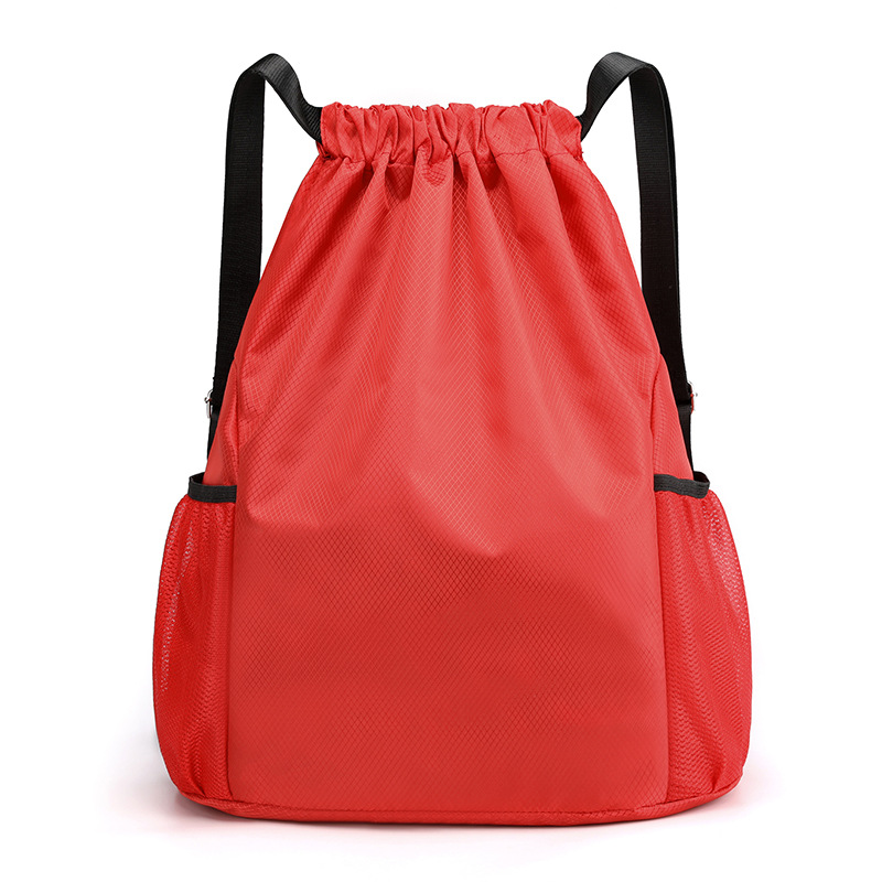 Wholesale Drawstring Gym Backpack With Side Pockets
