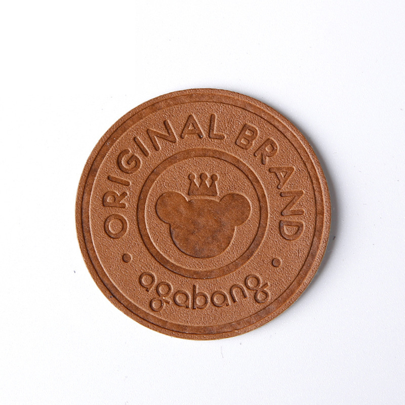 2.5" Faux Leather Patches