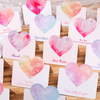 Folding Heart Shape Greeting Card