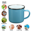 12oz Enamel Porcelain Customized Drinking Mug Cup