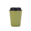 Double Wall Reusable Wheat Straw Cup with Straw for Coffee Milk Tea in Home Office Outdoors