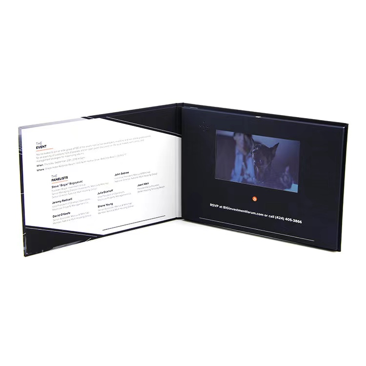 LCD Business Card Video
