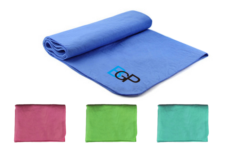 Custom Logo Sports Gym Athletes Chilly Cooling Towel - 31.5 " x 13.4 "