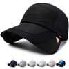 Unisex Baseball Cap Sunhat UV Protection Mesh Hat with Retractable Extended Brim Fishing Hat