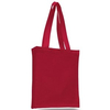 Canvas Tote Book Shopping Bag With Gusset