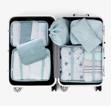 Packing Cubes 7 Pcs Travel Luggage Packing Organizers Set with Toiletry Bag