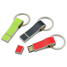 16 GB leather And Metal Flash Drive