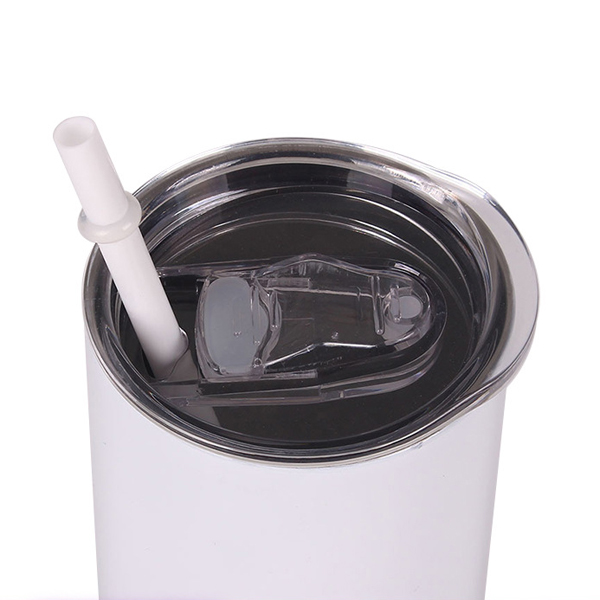 Sublimation Tumblers 20 oz Skinny Stainless Steel Double Wall Insulated Straight Tumbler Cup