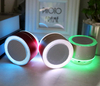 Portable Wireless Bluetooth LED Speaker with Built-in-Mic Handsfree Call HD Sound and Bass