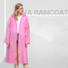 EVA Rain Poncho for Women and Men, Reusable Raincoat
