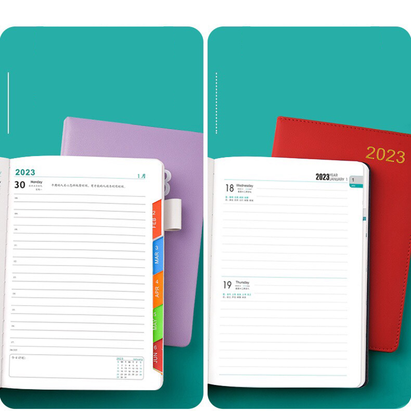 2023 Daily Planner A5 Notebook