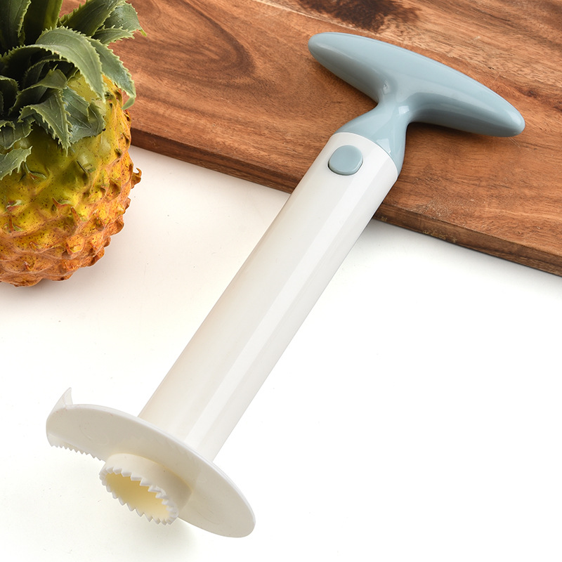 Pineapple Corer and Slicer Tool Pineapple Core Remover Tool with Detachable Handle Easy Pineapple Cutter for Home & Kitchen