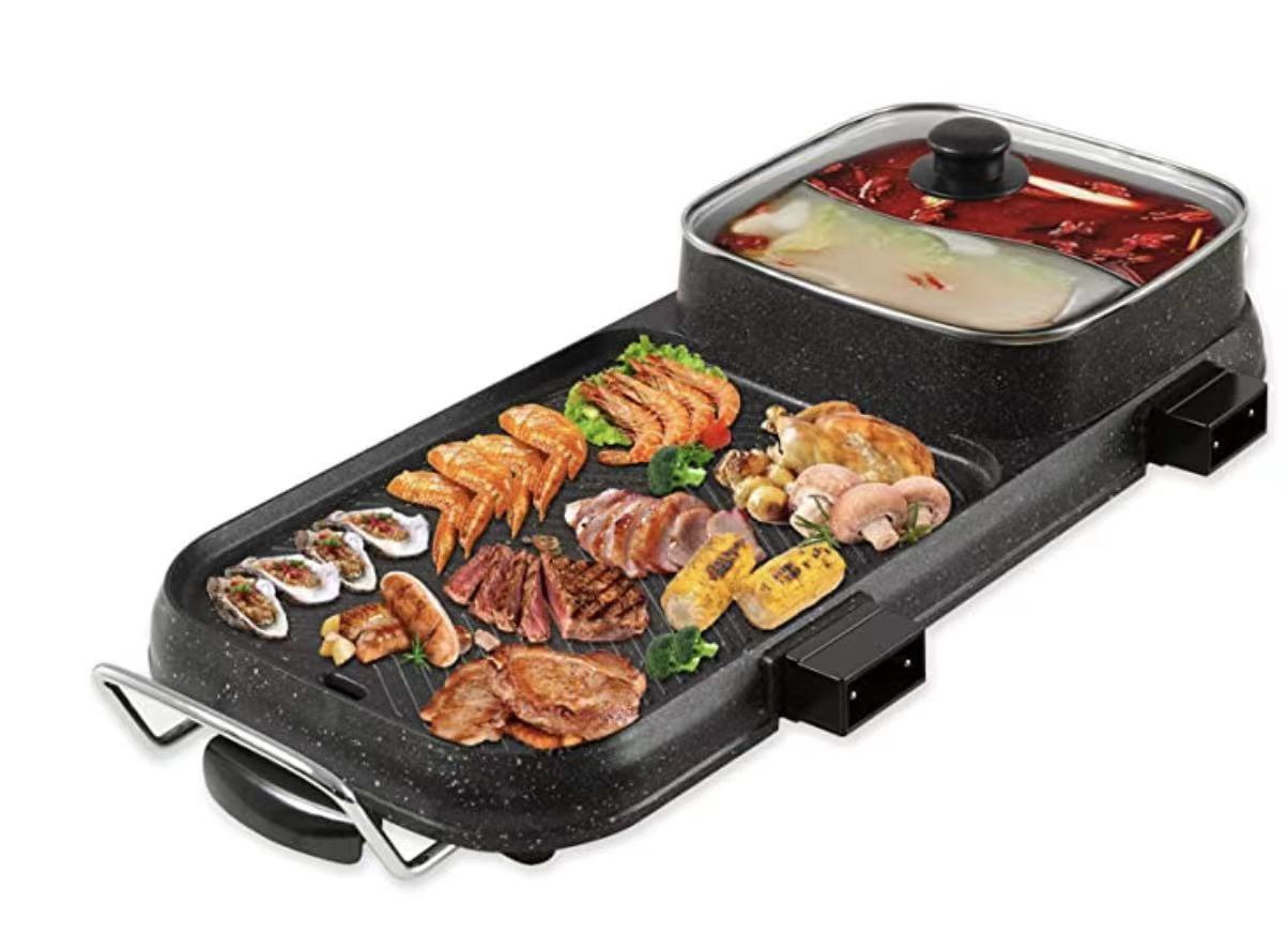 Multi-functiona Hot Pot And Bbq Grill