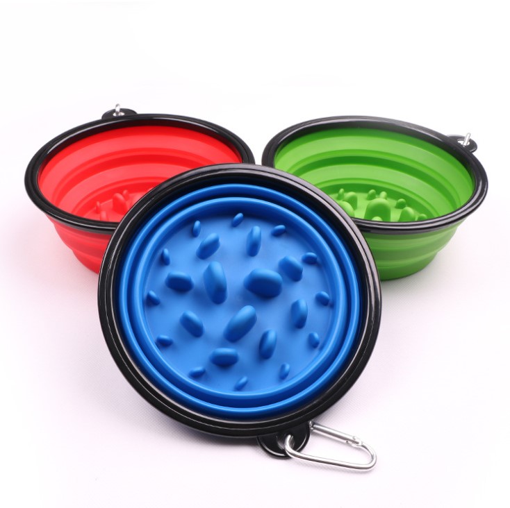 Collapsible Choking Bowl For Pets Outdoors
