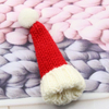 Christmas Mini Red Santa Hats Bottle Candy Cover Santa Claus Hats for Christmas Party Decor