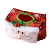 Tissue Box Cover Rectangular Santa/Snowman Tissue Holder Paper Towel Holder Christmas Decorations