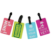 Candy Color Luggage Label Mixed Design Luggage Bag Tags