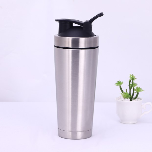 Double Wall Sport Protein Powder Shake Water Bottle Cup