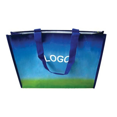 Print Reusable Laminated Shopping Tote Bag
