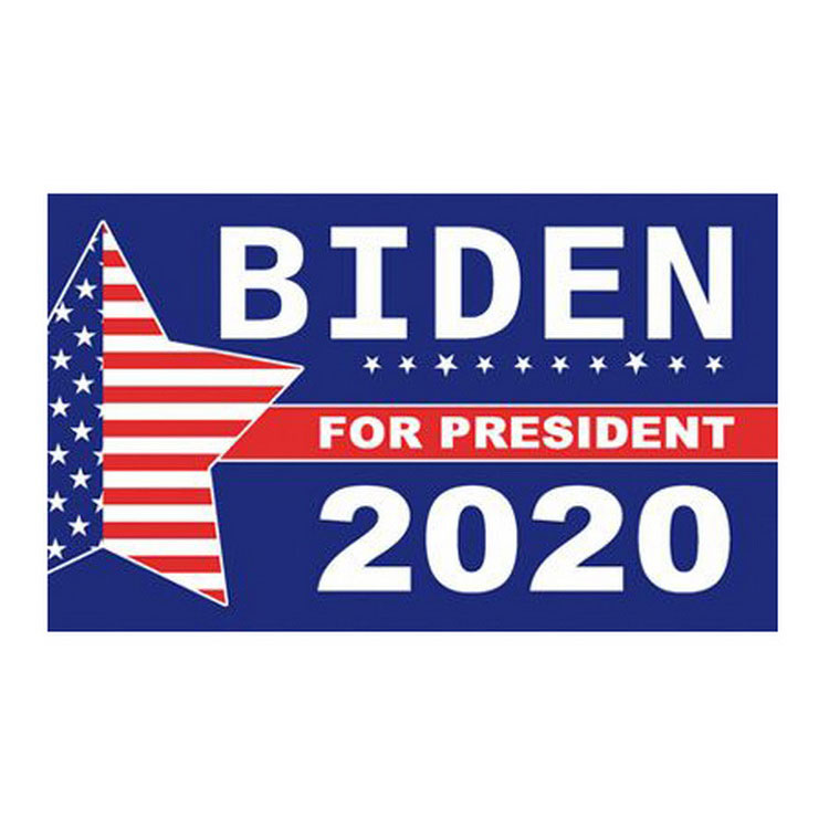 2020 American Election Biden Hand Waving Flag