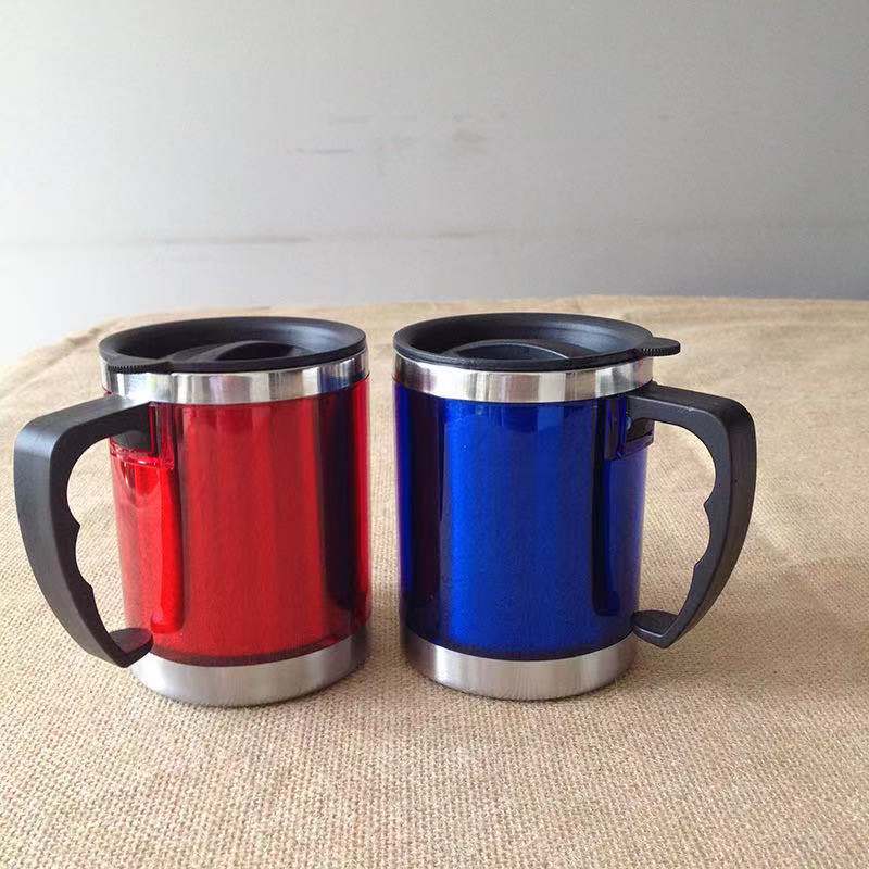 15 oz. Double Walled Stainless Steel Camper Mug