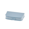 Pill Organizer Portable Pill Box Small Pill Container for Purse or Pocket, Excellent Pill Storage Case 4 Compartment