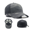 Custom Trucker Cap Camo Hats New Design Mesh Cap