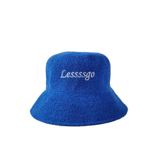 Ladies Wave Terry Cloth Fisherman Hat Bucket Hat